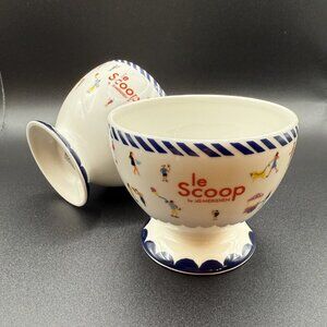 Le Meridien Porcelain Le Scoop Gelato Bowls
